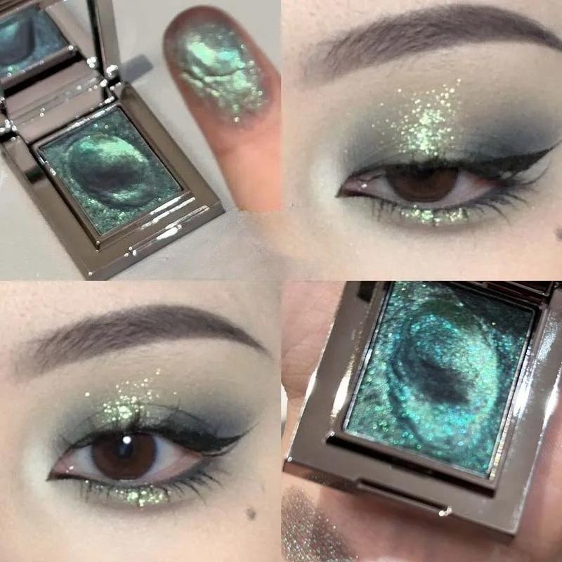 Light Luxury Shadow Monochrome Eye Shadow Pearl Glitte Broken Diamond To Brighten Mashed Potatoes