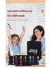 Dual-Tip Washable Watercolor Fineliner Set for Kids - Soft Tip Art Pens