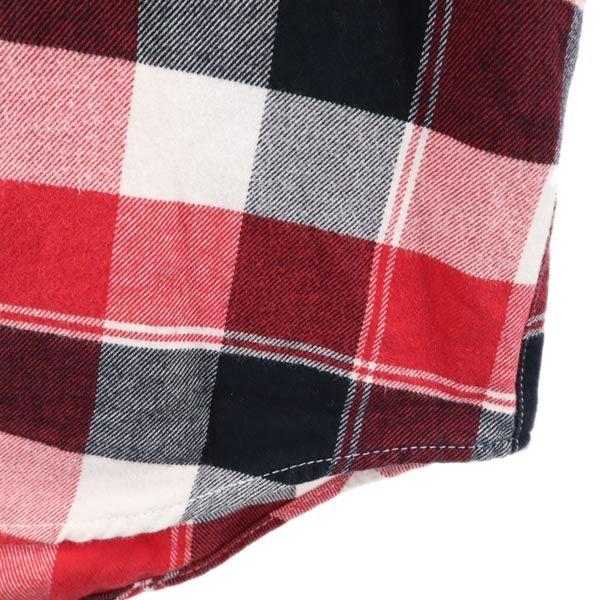 Carhartt check Long sleeve Western shirt M Red series Men's Used