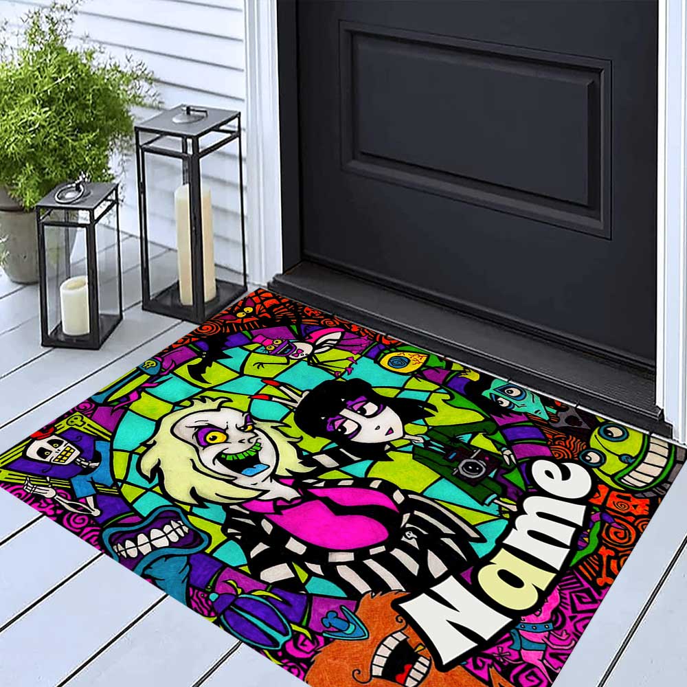 Warnermedia (15) Customize your name rug, office chair cushion, home bedroom living room gift.