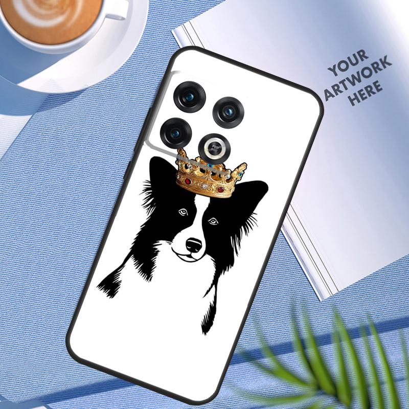 Border Collie Watercolor Case For OnePlus 12 12R 11 9 10 Pro 10R 10T 9R 8T Nord 3 CE 2 Lite 2T N10 N20 N30 CE4 Cover