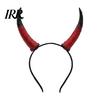 Retro Simulation Horn Headband Halloween Ram Headband, Detachable Devil Headpiece for Flexible Carnival Party, Festival Cosplay Hair Accessory, Stage