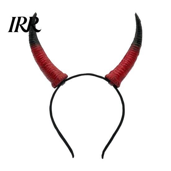 Retro Simulation Horn Headband Halloween Ram Headband, Detachable Devil Headpiece for Flexible Carnival Party, Festival Cosplay Hair Accessory, Stage