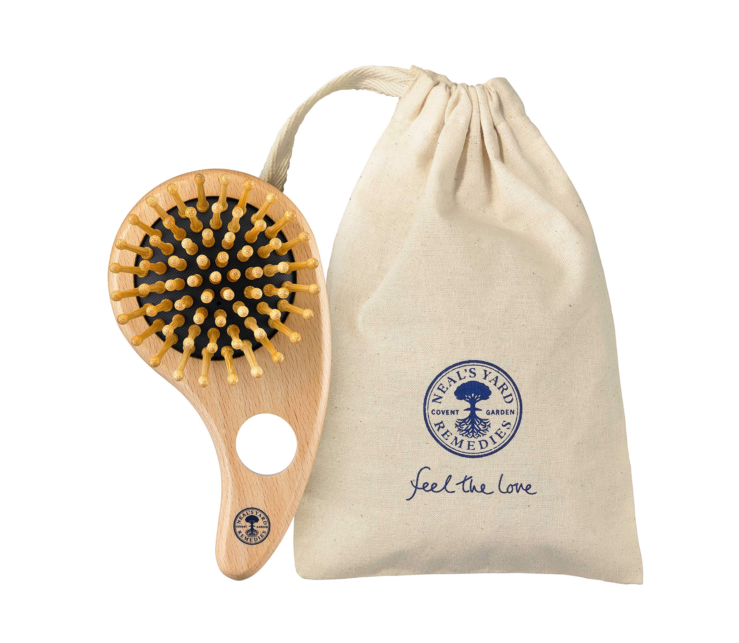 

YARD REMEDIES Hairbrush cotton drawstring NEAL S (small) (with bag)