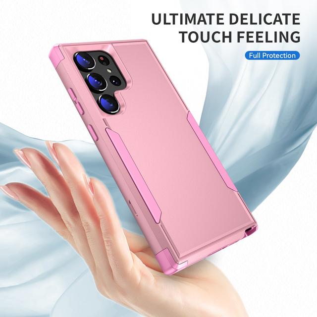 Anti -Drop Cell Phone Coque Shockproof Case For Samsung Galaxy S23 Ultra 5g S22 Plus S21 Fe S 23 22 Hybrid Protection Cases