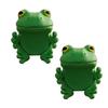 Food Grade Silicone Sleeve Cute Frog Soda Can Cover, 3D Print PLA Beverage Lid Flexible Grip Protector, Dustproof Drink Sleeves for Outdoor Activities