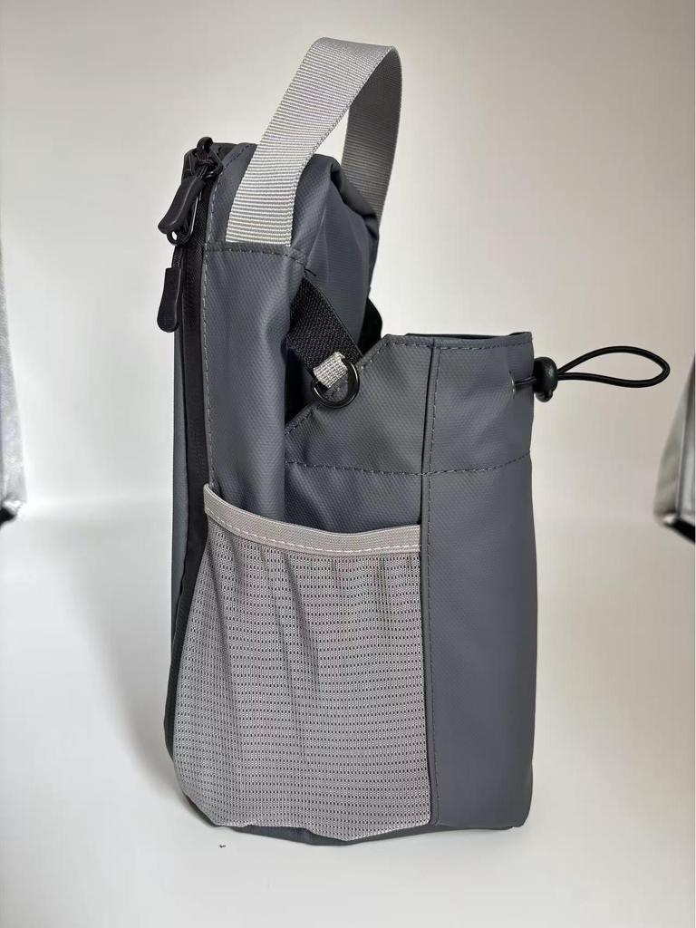 Men's Crossbody Gym Bag - Magnetic Fitness Shoulder Bag with Water Bottle Storage