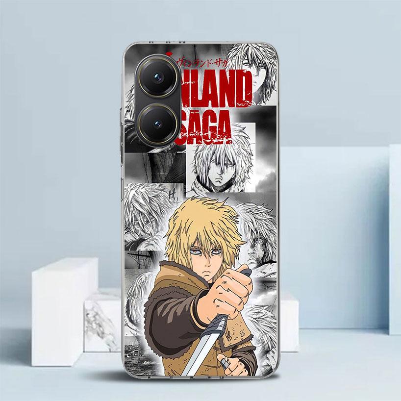 Vinland Saga Soft Cover for Xiaomi Poco F7 Ultra X7 X6 X5 Pro M7 Phone Case Redmi 15 15C 13 13C 12 12C 10 10C Print Shell Poco X