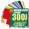 Taros Origami Studio Standard Size 15cm 300 Sheets (White On Back Includes Gold Silver) (Made Japan)