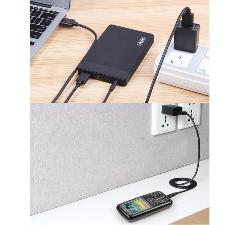 Cablu spiralat cu arc de putere de 1,5 m USB la DC de 3,5 mm