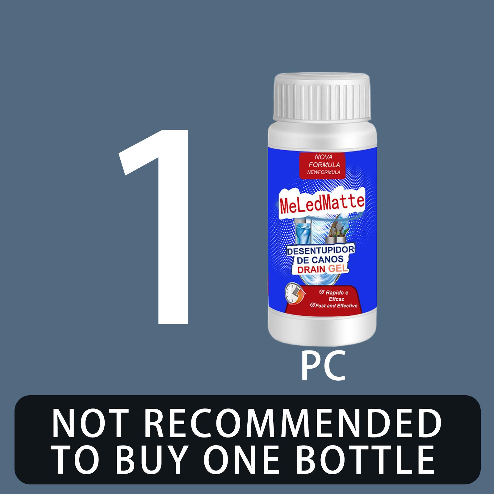 QC04 100ML Powerful Pipe Dredging Agent Kitchen Dredge Deodorant Toilet Sink Drain Cleaner Sewer Household Cleaning Tools 1PCS