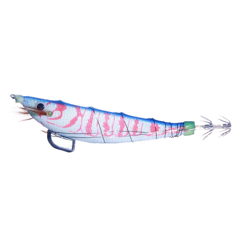 

Bionic Shrimp Baits 12cm 14.3g Luminous Jigging Bait for Fishing Lovers (Blue)
