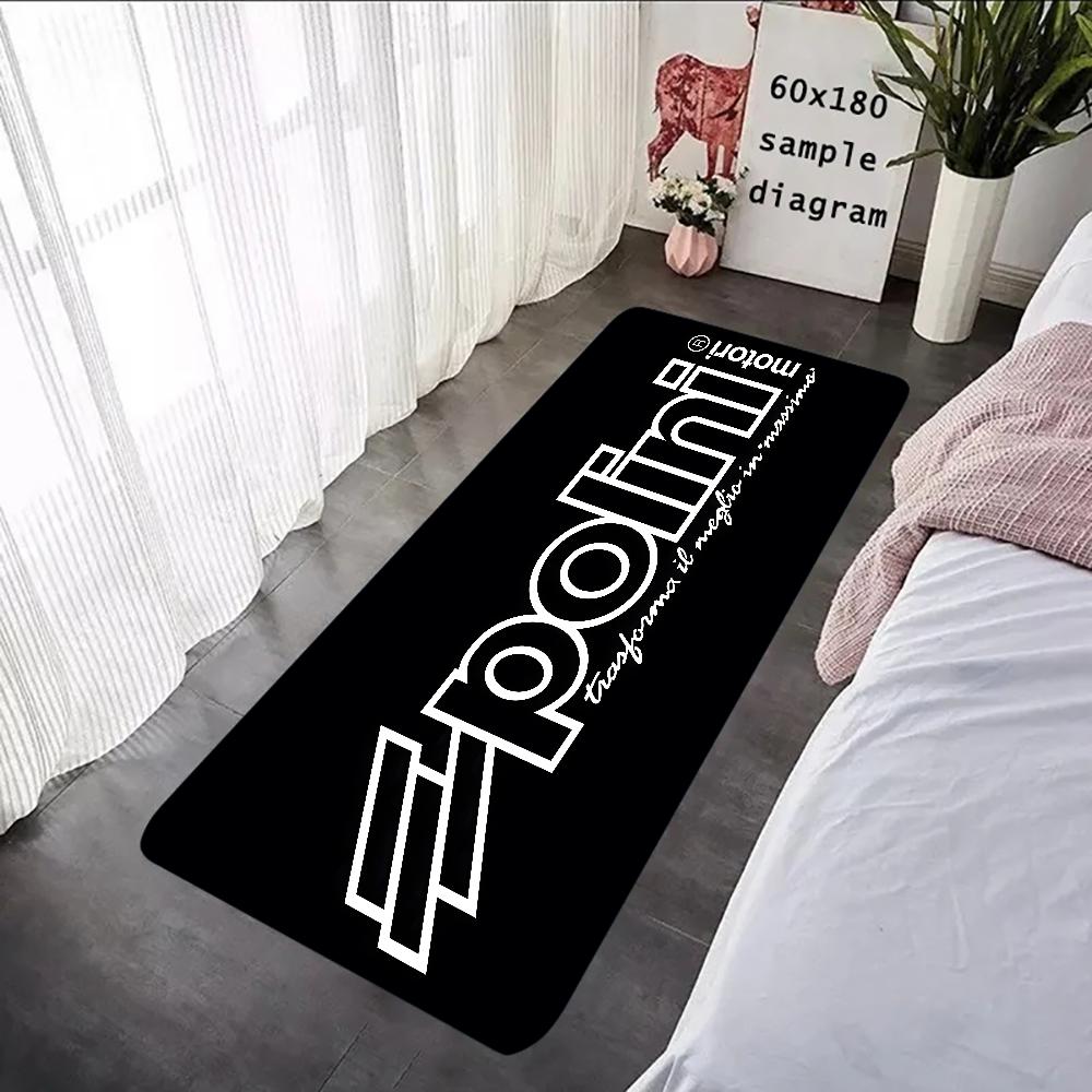 P-Polini-Italy S-Scooter Racer Floor Mat Graphic Printed Flannel Doormats for Bathroom Kitchen Entrance Carpet Home Decor