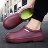 Fashion Professional Anti Slip Chef Shoes EVA Lightweight Couple Sandals Outdoor Beach Slippers Comfortable Walking Sneaker Zapatillas