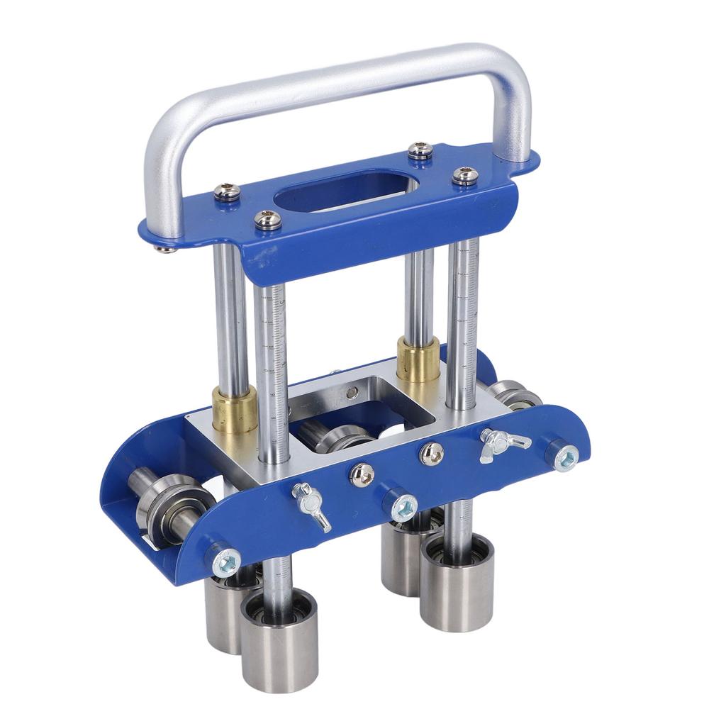 3 Station Edge Roller with Shears Sheet Metal Manual Tool 0‑90 Degree Angle Roll Bending Machine for