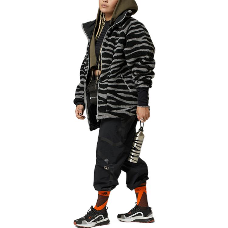 Adidas By Stella McCartney Animal print Fleece Jacket H24064