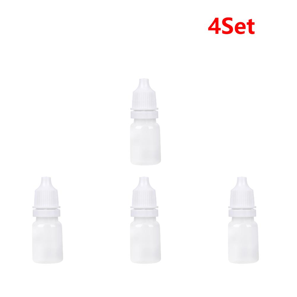 50pcs 5/10/15ml Eye Dropper Bottles Refillable Eye Drop Bottle Portable Eye Liquid Dropper for Solvents Essence Eye Drops Saline