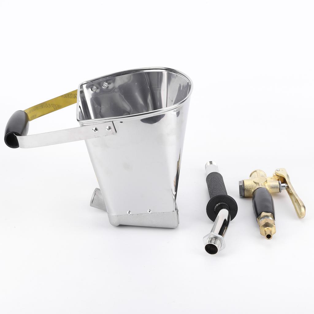 4 Jet Mortar Spray Gun Wall Cement Spray Gun Stucco Concrete Sprayer Portable Spraying Machine Tool for Home Wall Painting