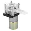Peristaltic Pump Self‑Priming Stainless Steel Wheel Frame PC Transparent Head DC Motor