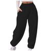 Women's Home Casual Sports Hundred With Sweat Pants Padded Drawstring Pants