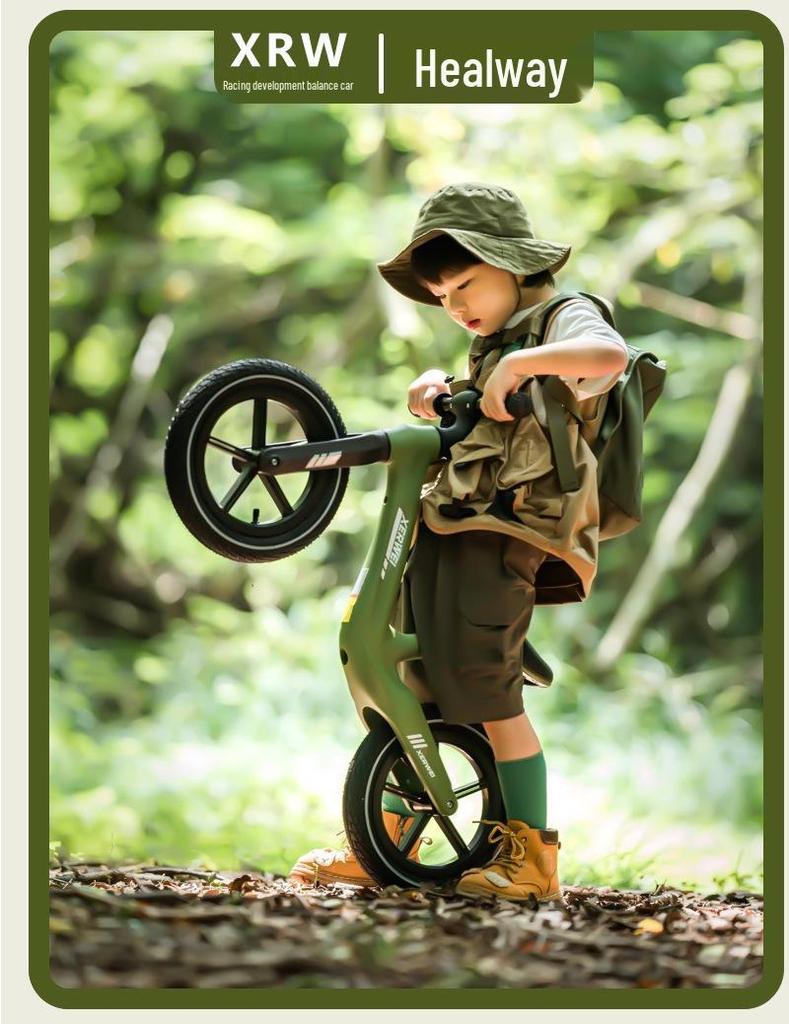Kids' 12-Inch Balance Bike for Ages 2-7