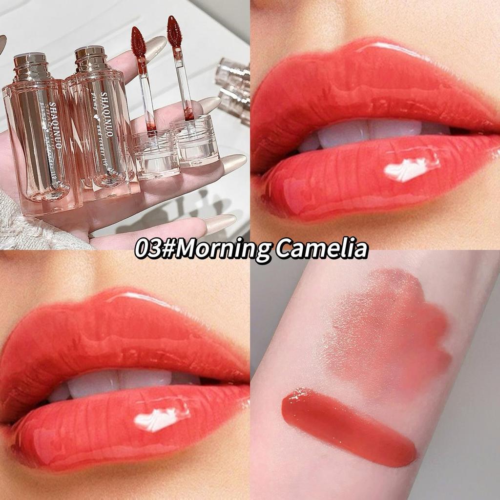 SHAQINUO Mirror Lip Gloss Long Lasting Hydrating Gloss with Mirror Shine Finish, Moisturizing, Vibrant Color, Cheap Lip Gloss for Girls