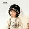 Children's Cute Cartoon Plush Hat: Thickened, Windproof, Ear-Protecting Knit for Boys, Girls, and Parent-Child Wear - Ideal for Autumn and Winter.