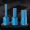Pack of 3 100 Angle Grinder Grinding Head Durable Tips for Marble, Granite, and Quartz Countertops  6/10/15mm Diameter