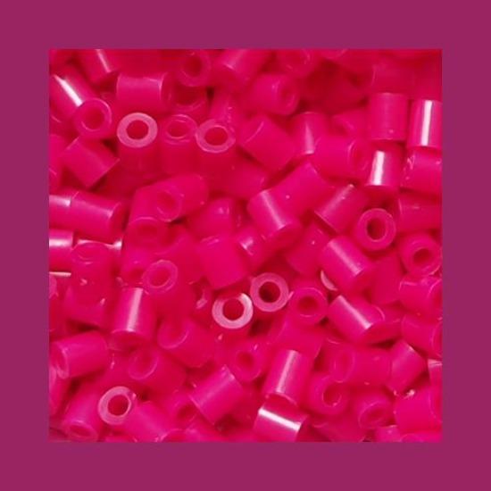 Rosa Farbe 5mm Perlen 1000 Stück Pixel Art Hama Perlen für Kinder Bügelperlen DIY Puzzles Geschenk Kinderspielzeug