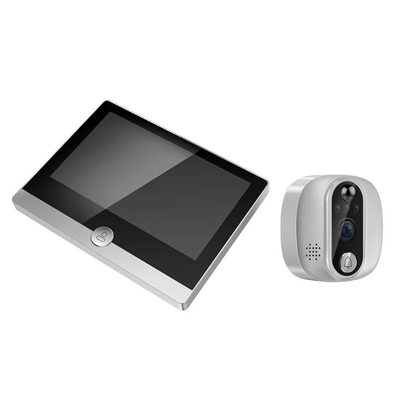 Smart Wireless Video Doorbell with Anti-Theft & Remote Monitoring via Tuya App