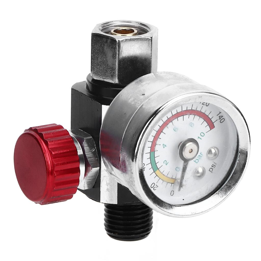 G1 4 140psi Air Pressure Regulator Spray Paint Air Pressure Regulator Airbrush Adjusting Valve