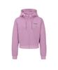 Discovery Expedition Women'S Crop Training Hooded Jacket (L.Violet)