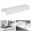 Sink Edges Protector Expandable Silicone Splashproof Mat Multipurpose Countertop Guard for Kitchen Bathtub Sinks