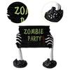 Halloween Figuren Sammlung zur Szenendekoration mit Mini-Statuen