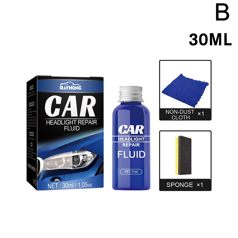 Auto Headlight Refurbishment Repair Fluid Remove Yellow Oxidize Paste Polymer For Headlamps Repair Polish Kit