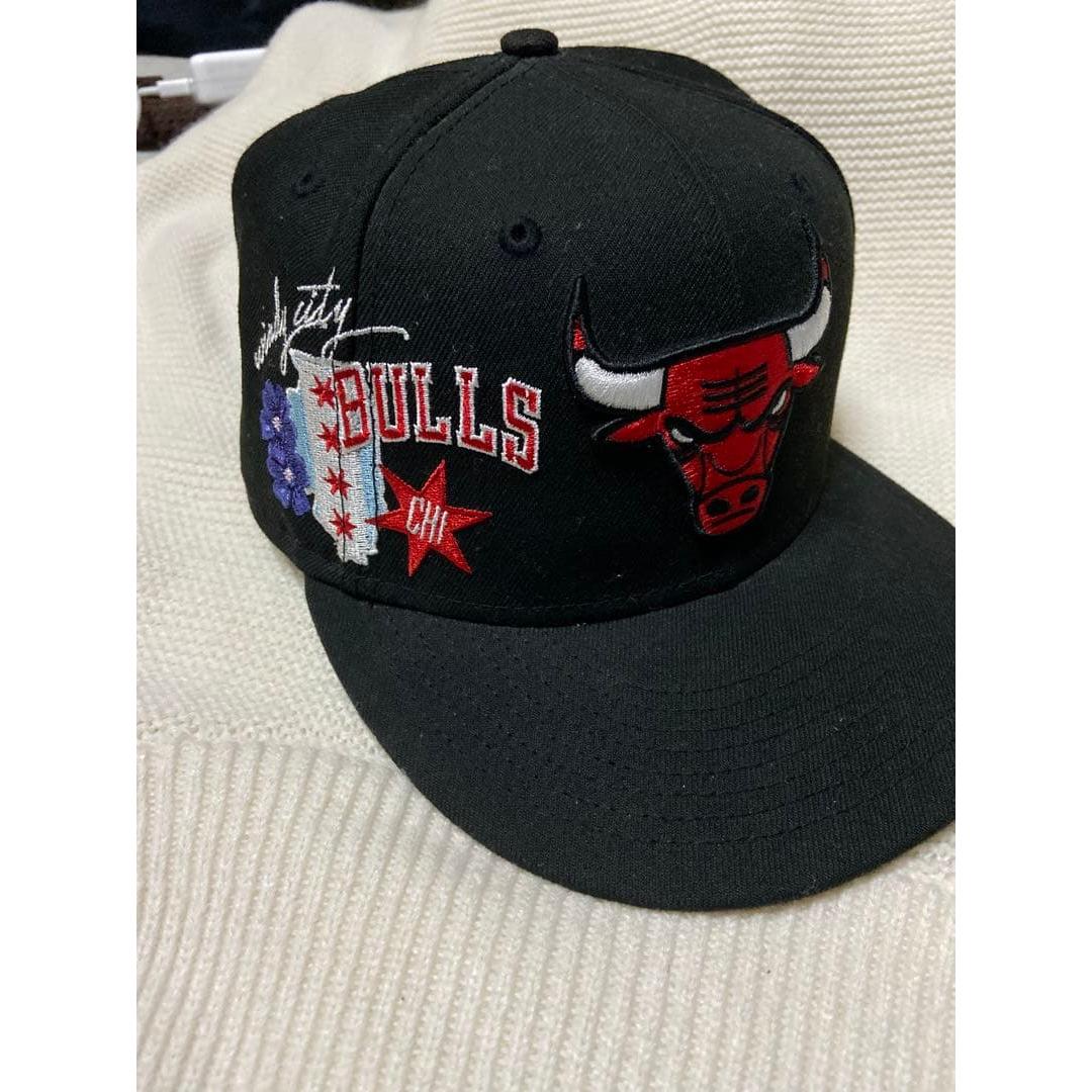 Used Chicago Bulls Embroidered Cap New Era