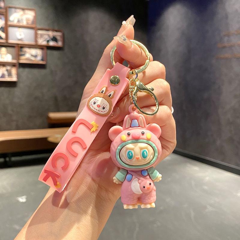 Multicolored Cartoon Cute Pendant Keychain For Teen Gift And Bag Decor