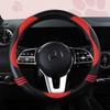 FSB Cartoon Cat Carbon Fiber Steering Wheel Cover – Cute, High-End, Sporty Design