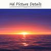 Gold Sunsets Blue Sky Natural Panorama Landscape Canvas Painting Cuadros Posters and Prints Wall Art Picture for Living Room