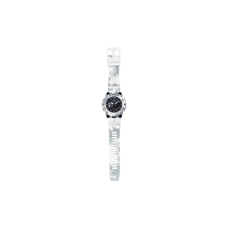 Casio LCD/pointer dual display series G-SHOCK snow camouflage series trendy leisure multi-functional outdoor quartz movement resin GA-2200GC-7APR