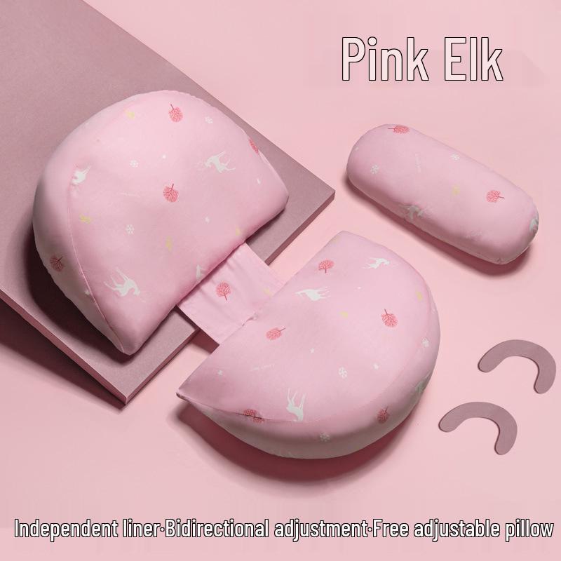 U-Shaped Pregnancy Pillow - Lumbar, Belly, and Back Support for Side Sleepers