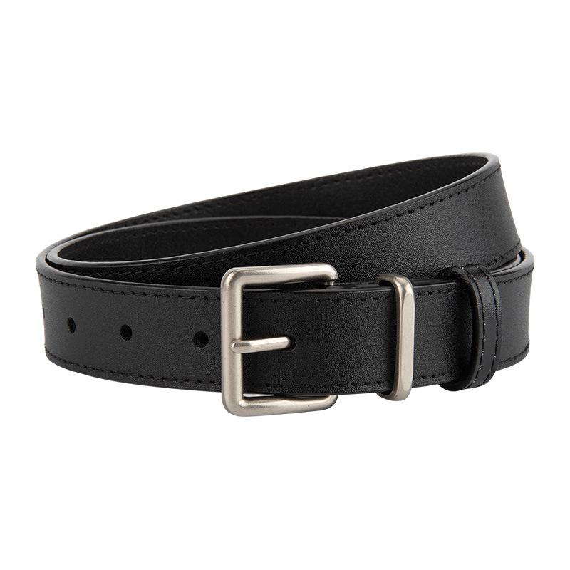 

Женский ремень из натуральной корейской кожи, универсальный, с пряжкой-штифтом, для похудения талии, аксессуар для джинсов, женский ремень 105cm