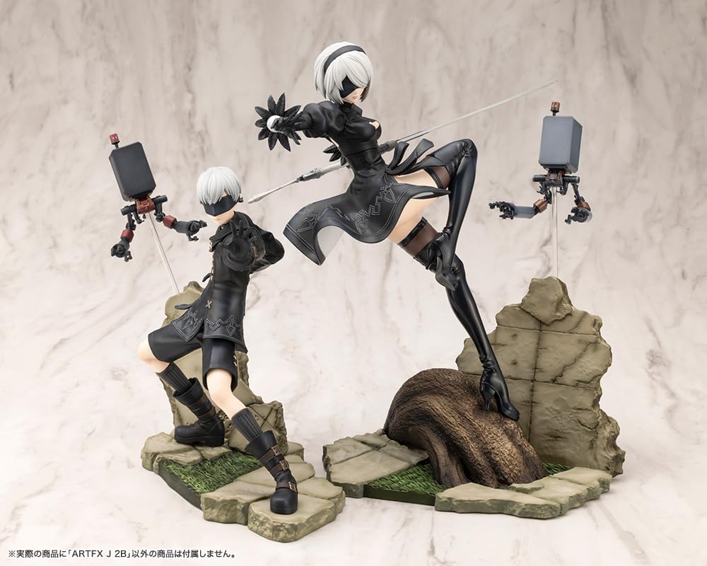 Kotobukiya NieR:Automata Ver. 1.1a ARTFX J 2B 1/8 Scale PVC Painted Finished Figure
