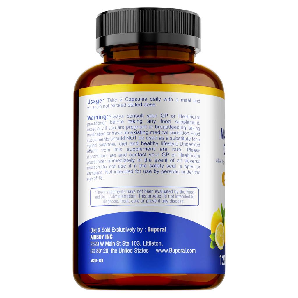 Magnesium-Glycinat-Komplex 4-in-1 - 2000 mg pro Portion, Magnesiumbisglycinat, Magnesiumcitrat, Magnesiummalat und Magnesiumtaurat