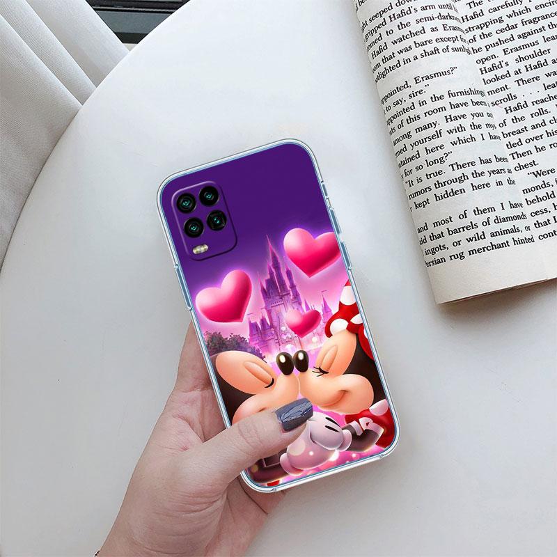 Mickey Minnie Mouse Transparent Phone Case for Motorola Moto G10 G20 G30 G31 G32 G34 G35 G41 G42 G50 G51 G52 G55 G60 G60S