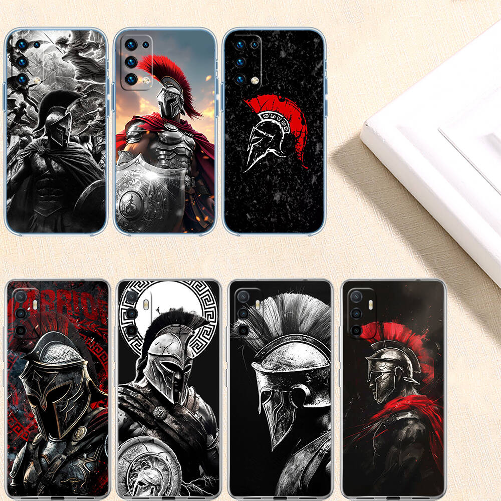 Spartan Warrior Phone Case for Motorola G14 G15 G24 G30 G31 G32 G34 G41 G42 G51 G52 G50 G60S G60 G62 G72 G71 G73 G84 G85 G200 E32