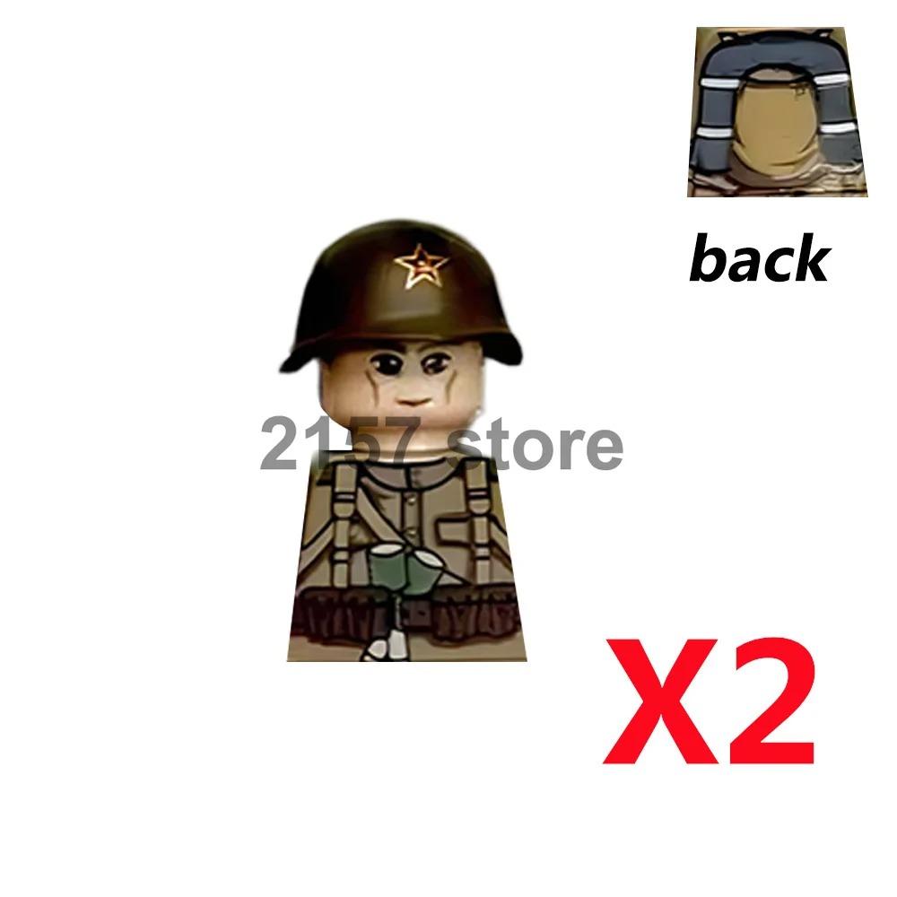 Military Soldier Figure Building Block Weapons Ranger Camouflage Vietnam War US Special Forces KSK Medical Bandit Thief Toy Gift