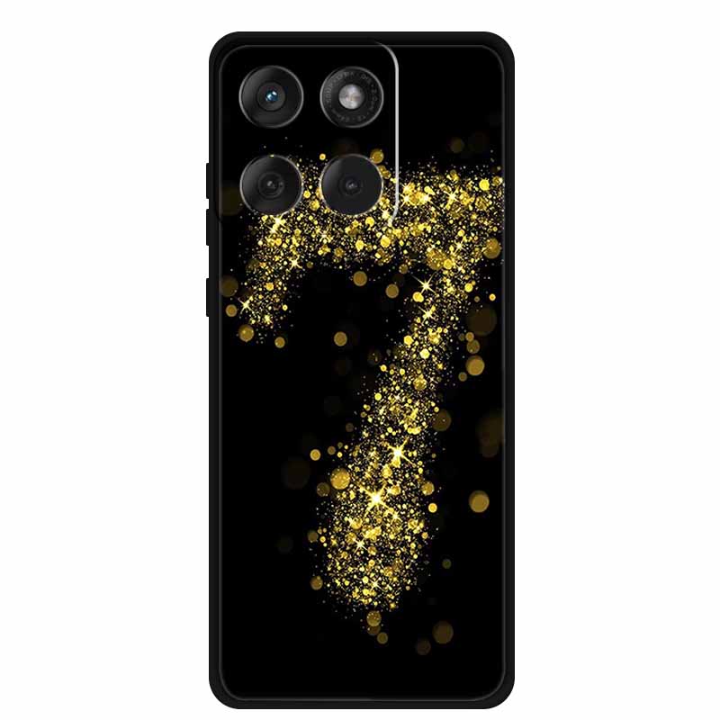 Für Motorola Edge 70 5G Hülle 2025 Mode Schwarz Silikon TPU Weiche Handyhülle Für Motorola Moto X70 Air 5G Rückseite Hülle Fundas