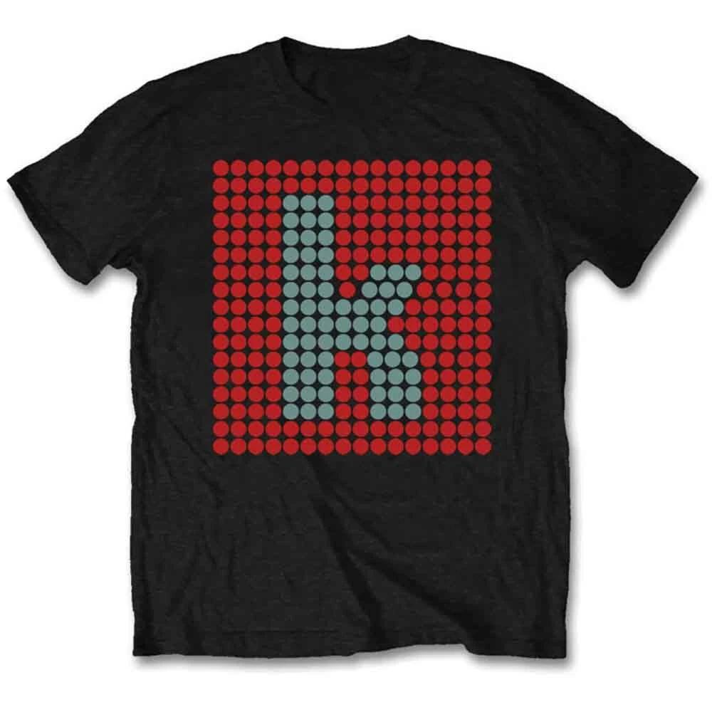 The Killers Men s K Glow Short Sleeve T-Shirt, Black, Medium 3XL