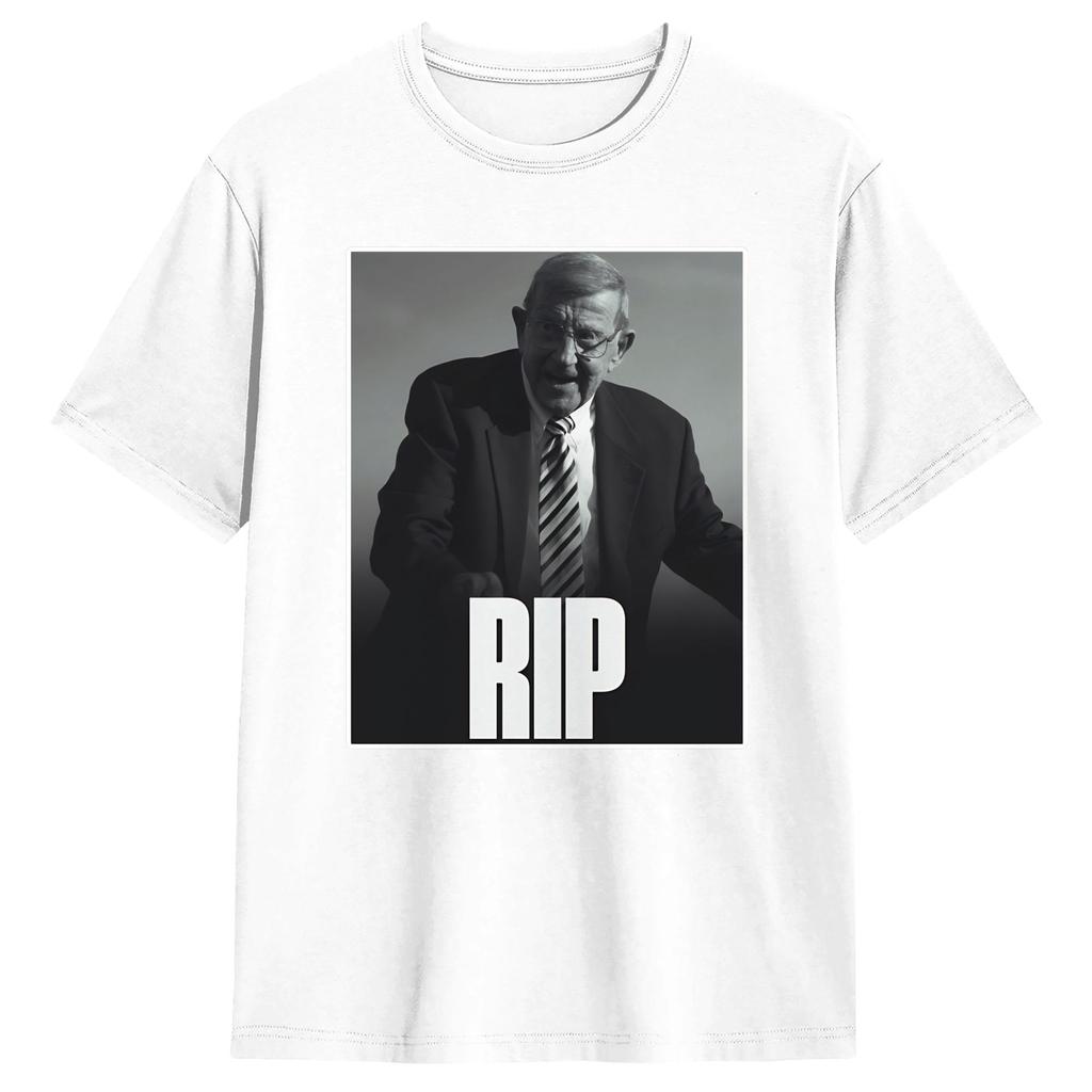 RIP Lou Holtz T Shirt Summer Cotton TShirts For Unisexs Trendy Cool Pattern Tshirt Short Sleeve Aesthetic Top Tees
